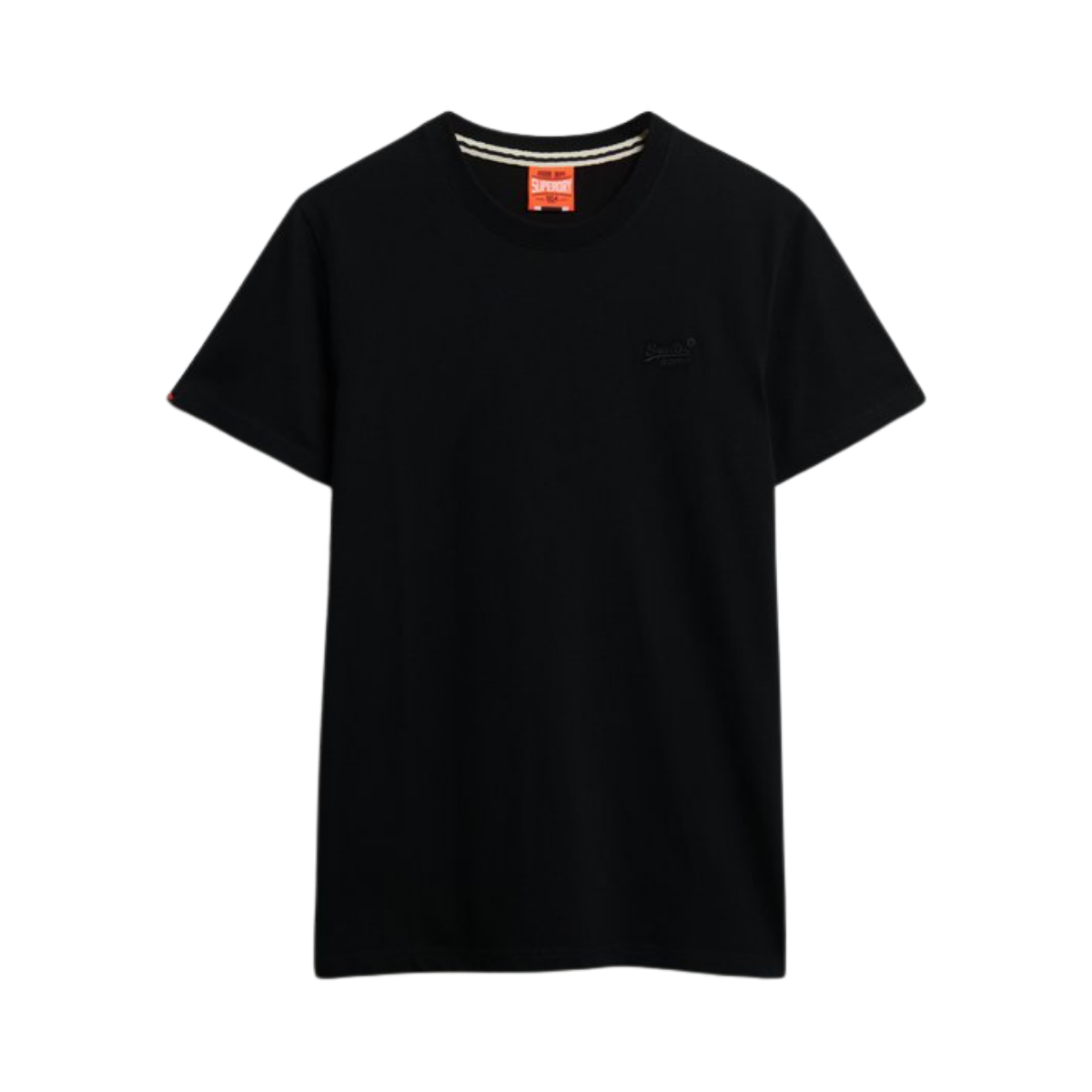 Essential Logo Emb Tee - Black/Black