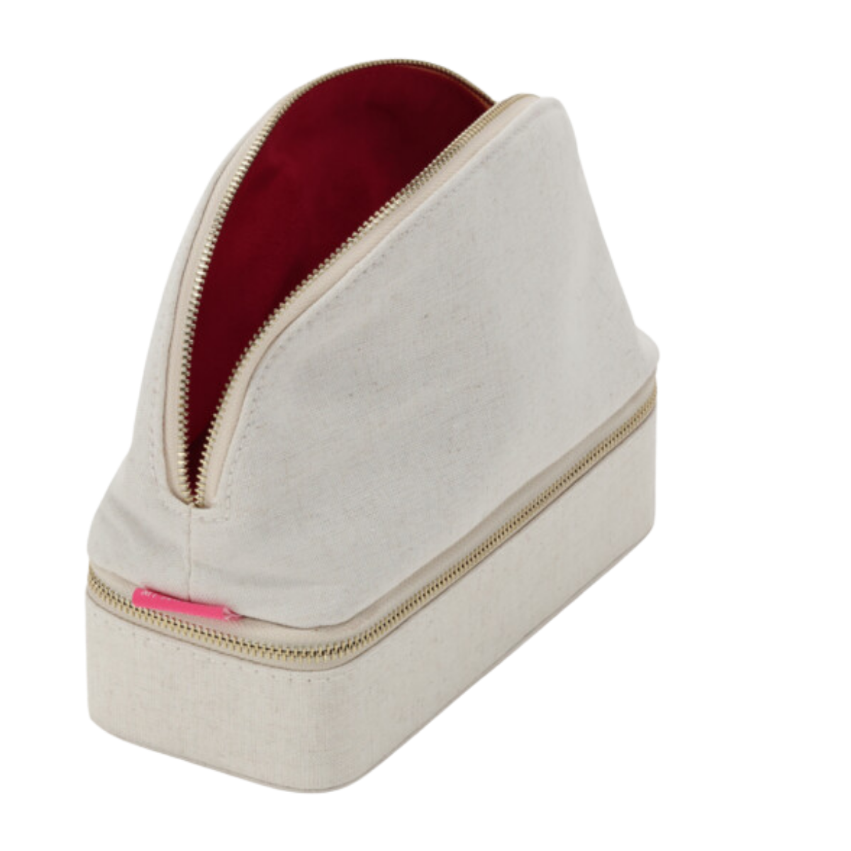 Jewellery Organiser And Toiletbag In One - 110 Beige