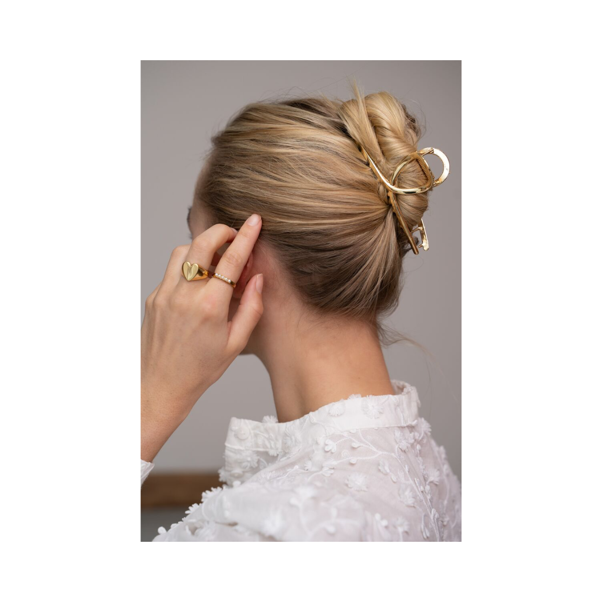 Hairclip classy gold - Gold