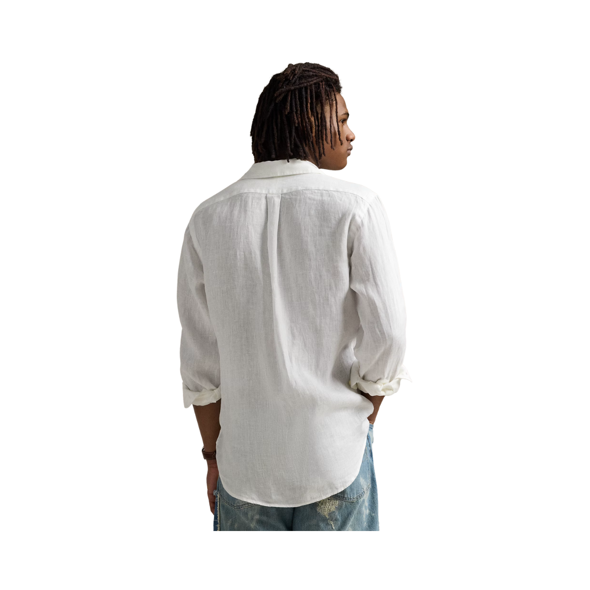 Long Sleeve Sport Shirt - Ceramic White