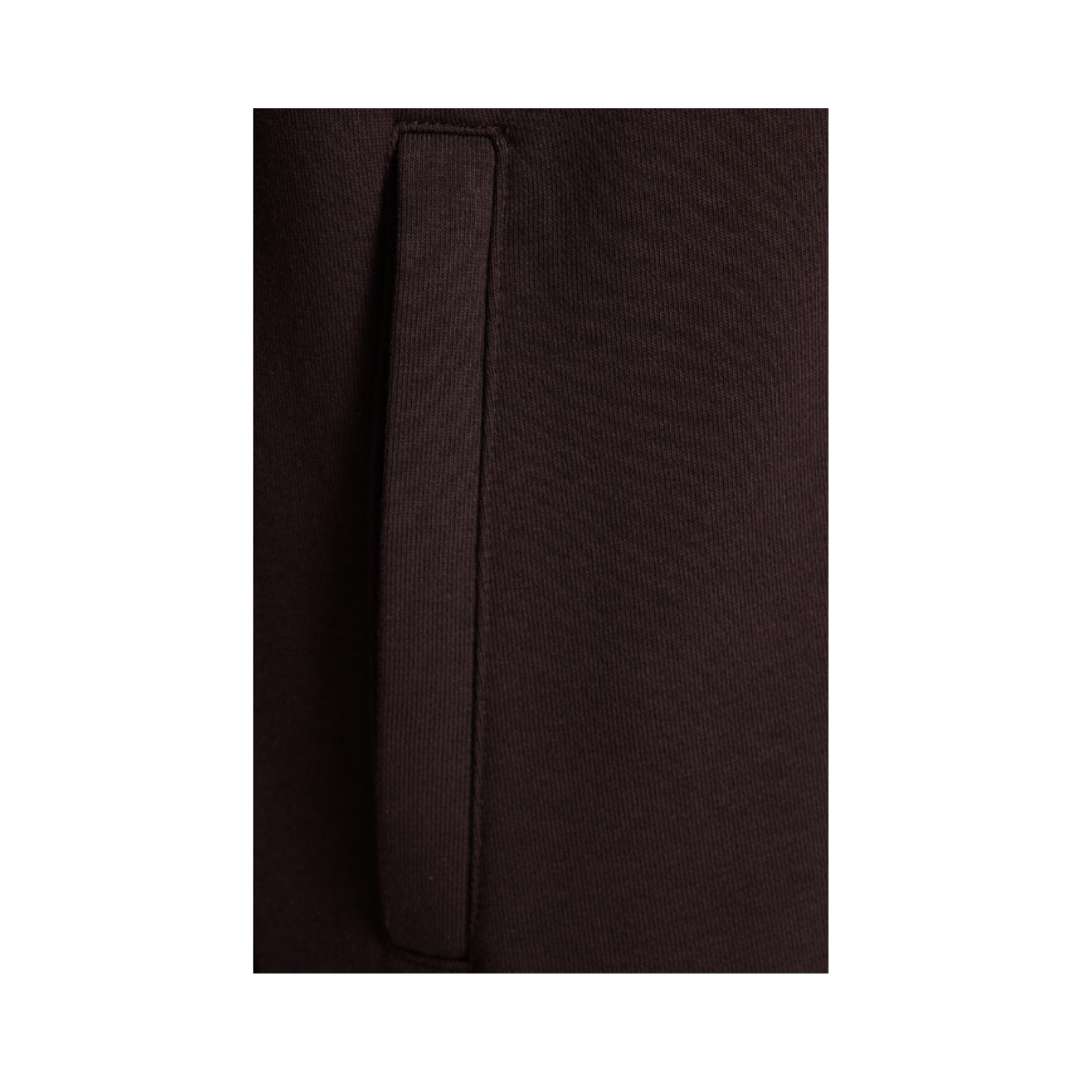 Sweat Zip Jacket - Blackbrown