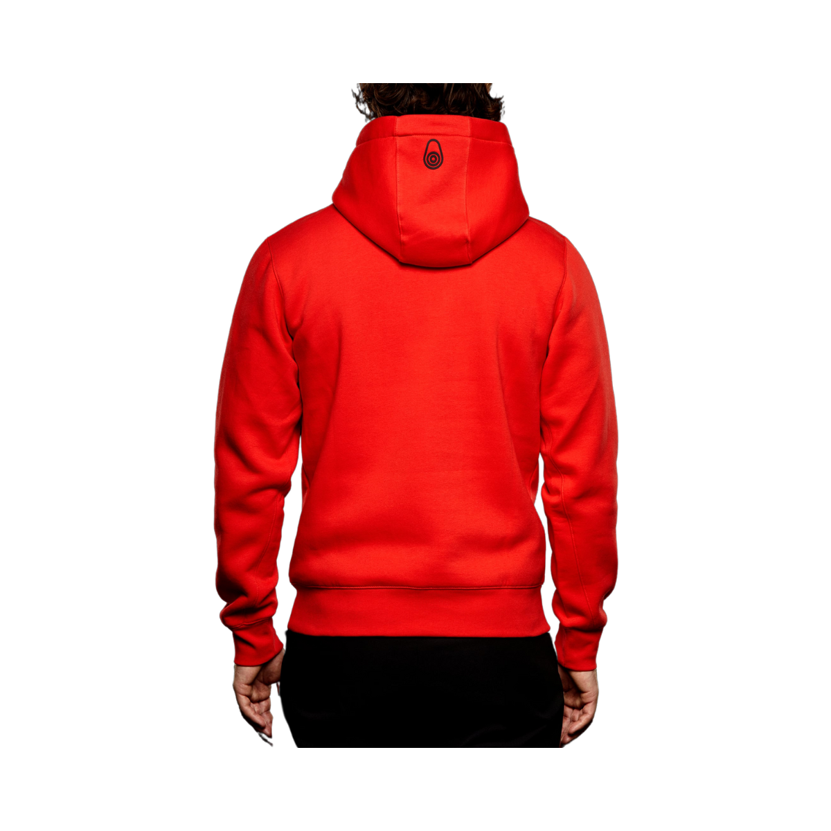 Bowman Logo Hood - Bright Red