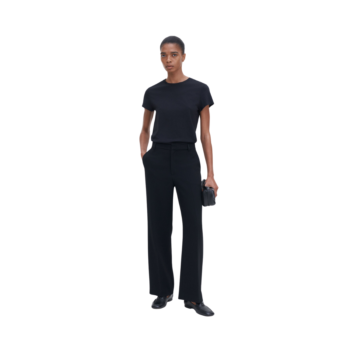 Soft Cotton Tee - Black