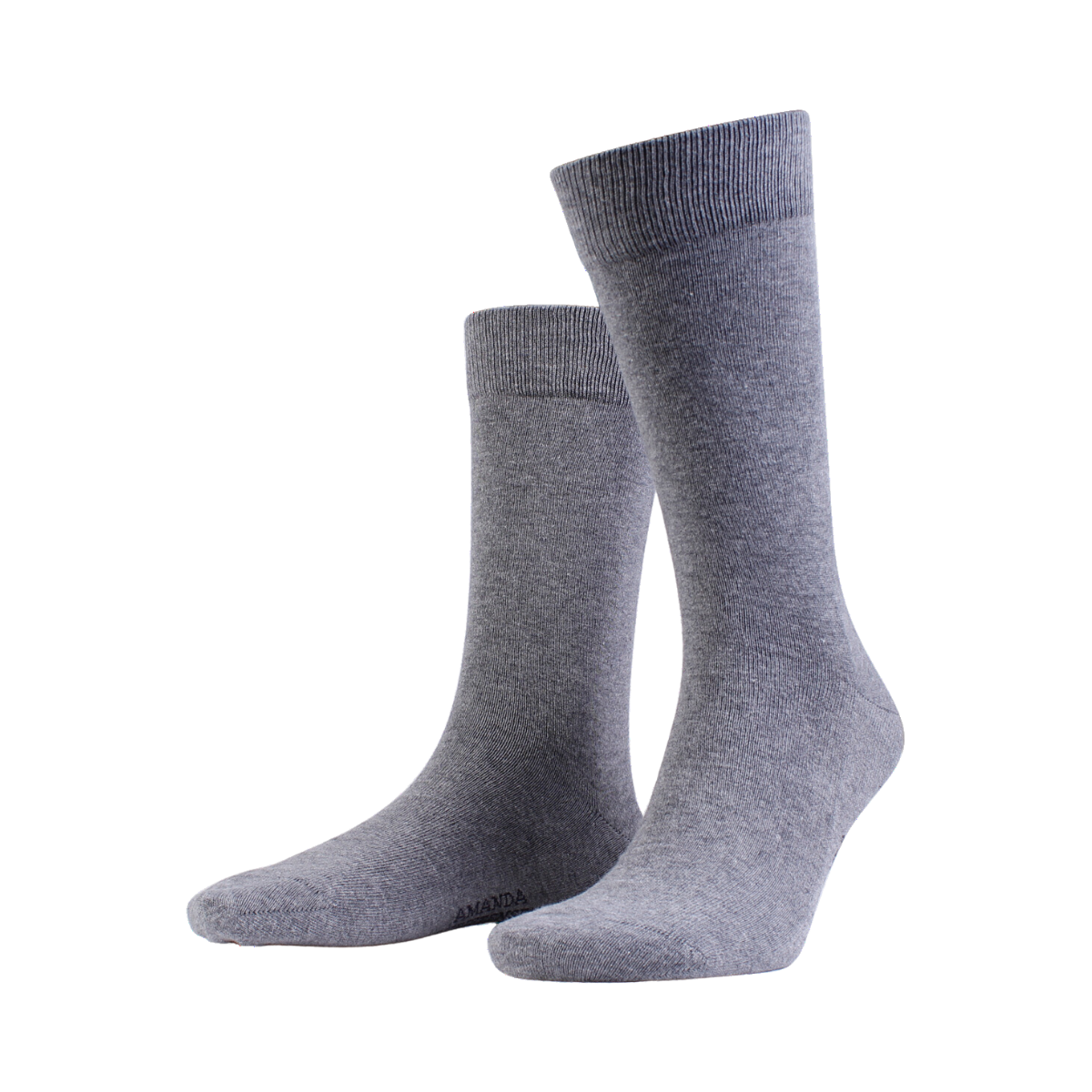 True Ankle Sock - Grey melange