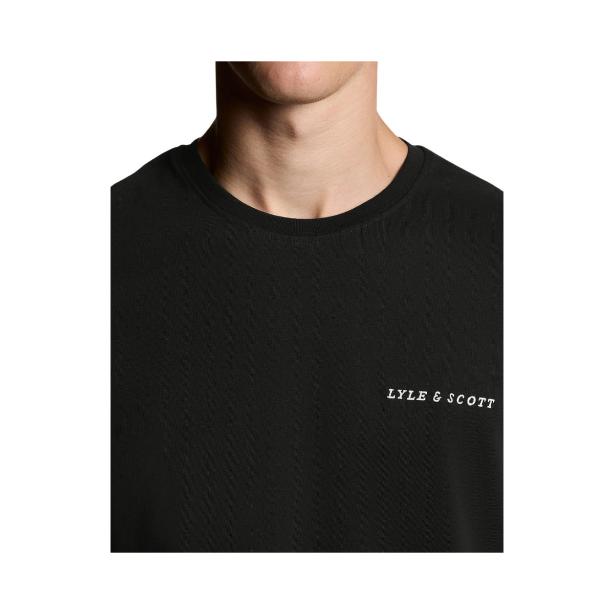 Script T-Shirt - Jet Black