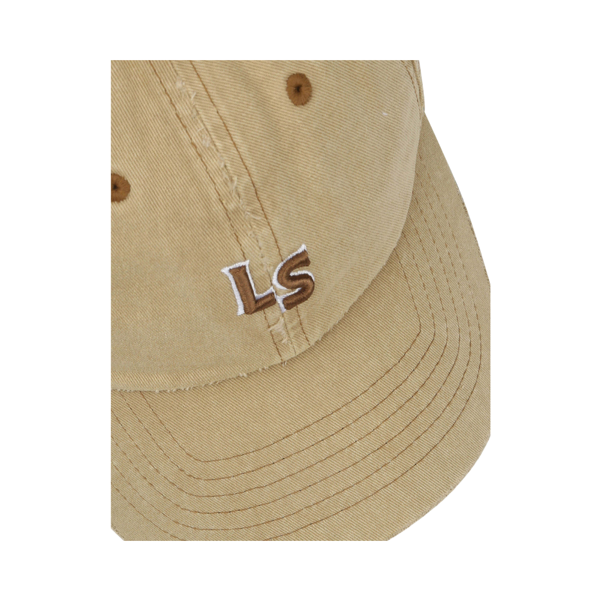 Monogram Cap - Beige