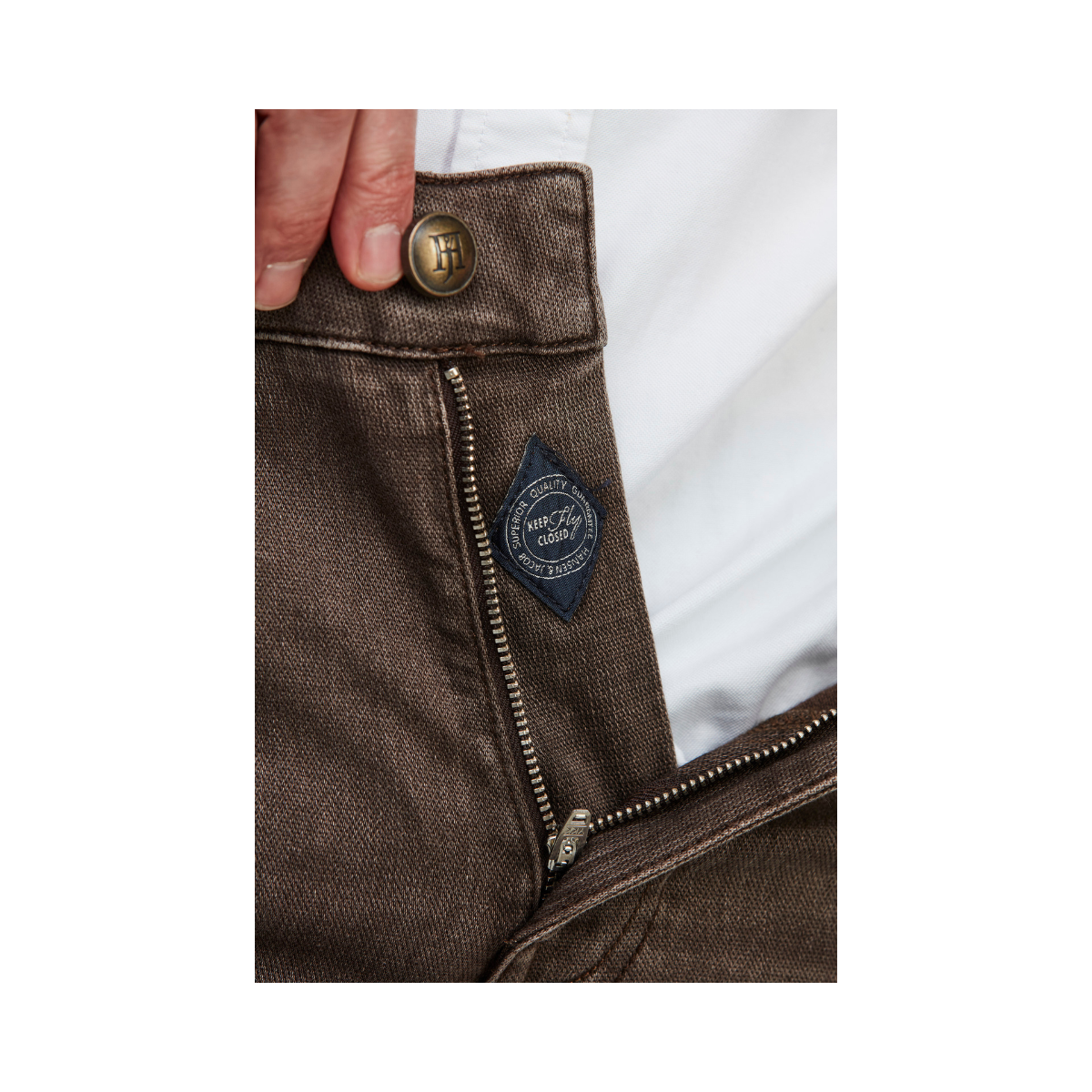 5-Pkt Cape Town Brown Denim - Brown