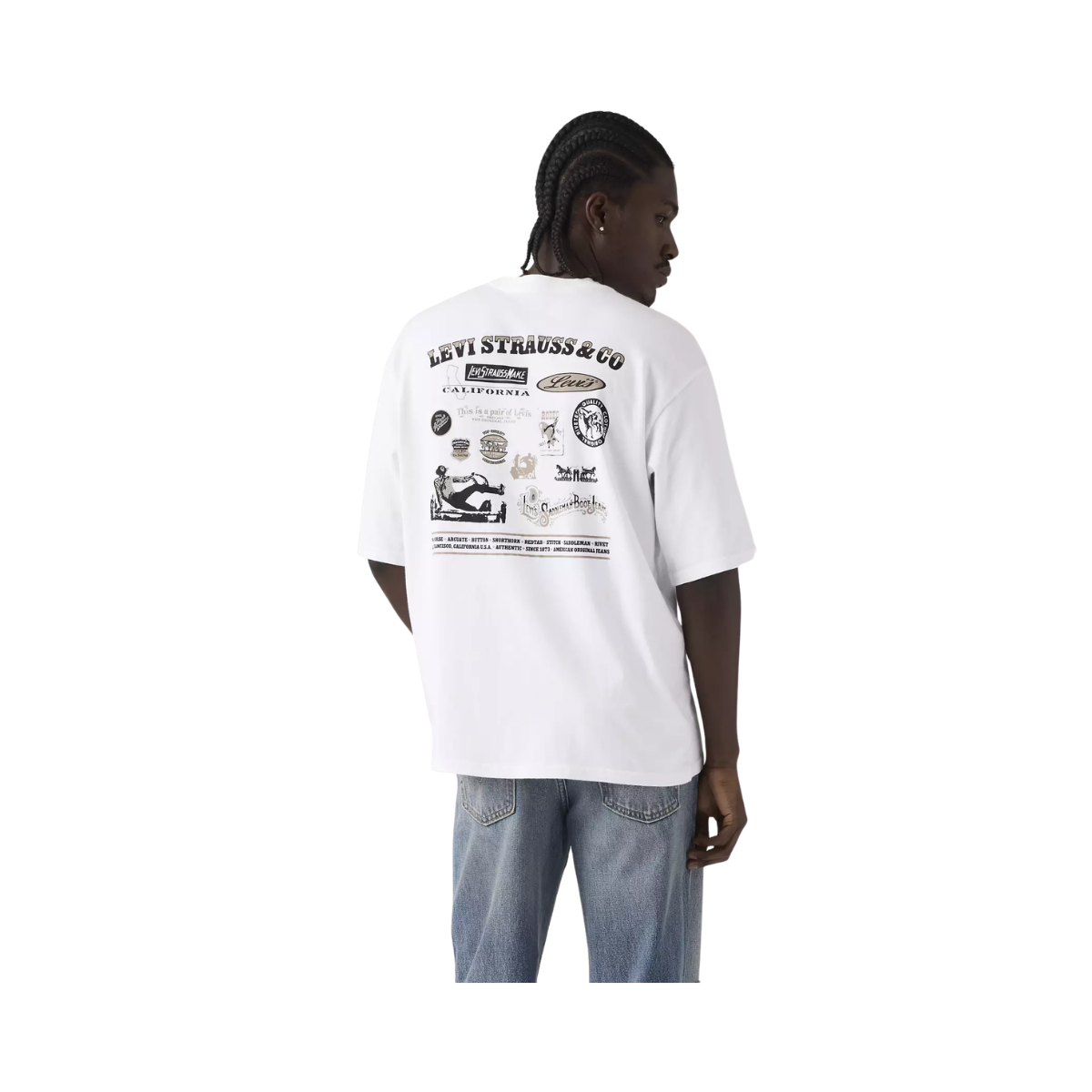 Archival Icons Poster Tee - White