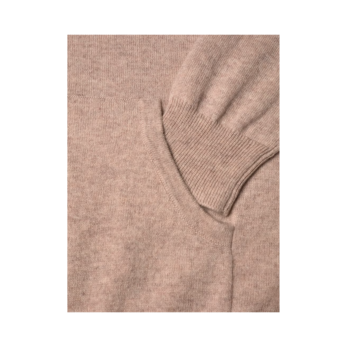 Man Front Pocket Hoodie - Sand