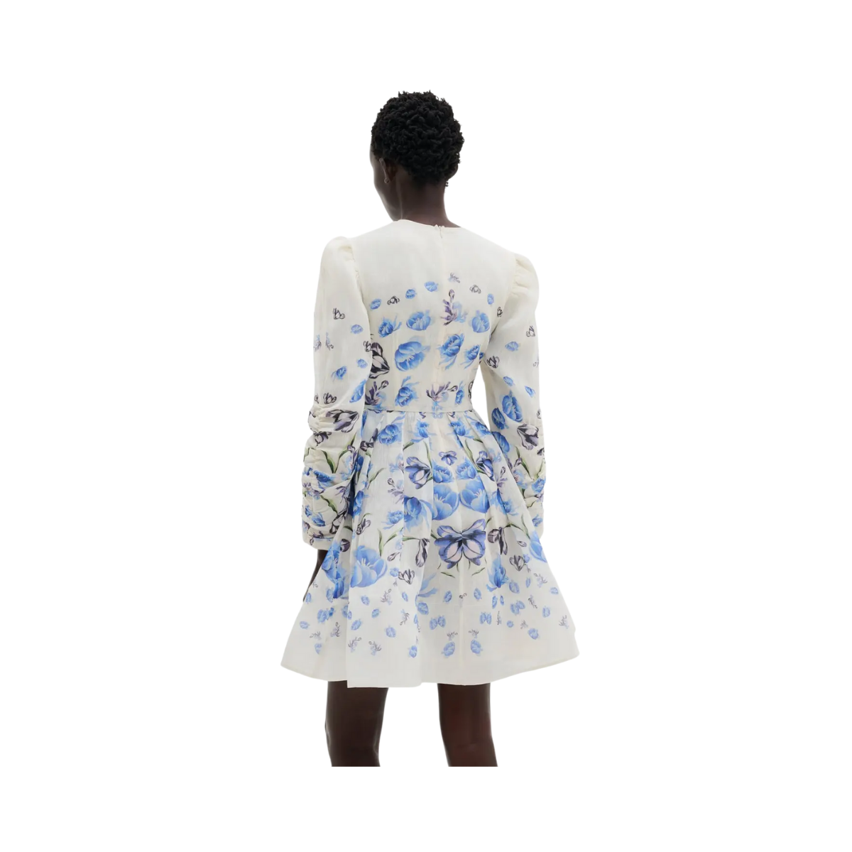 Leoni Mini Dress - Tulip Blue