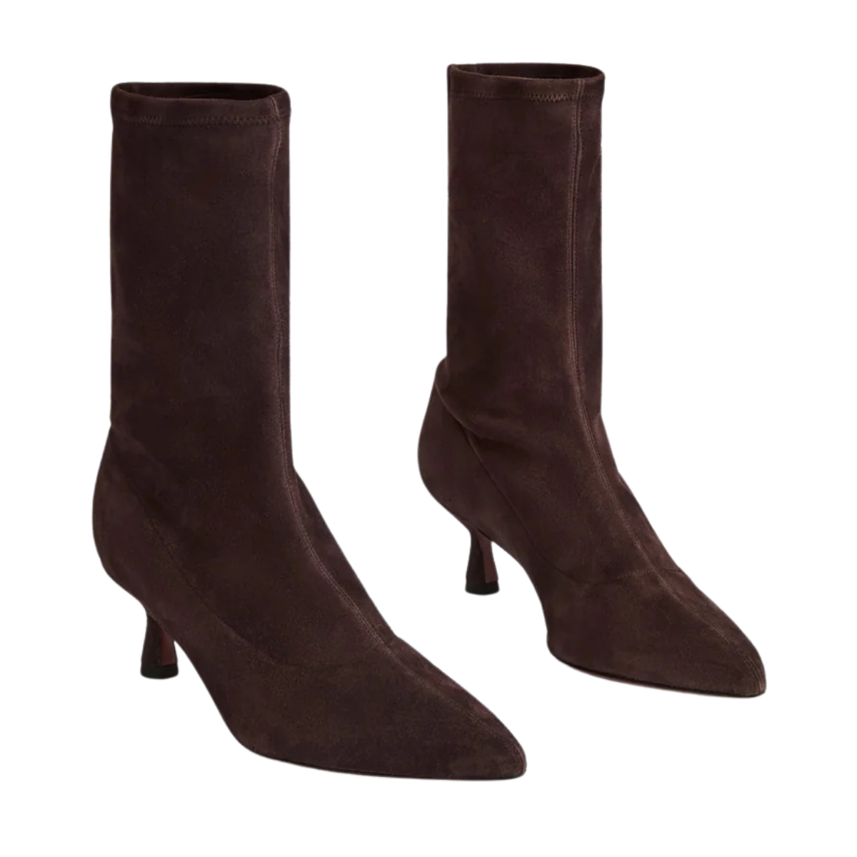 Cerone Walnut Suede Stretch - Walnut