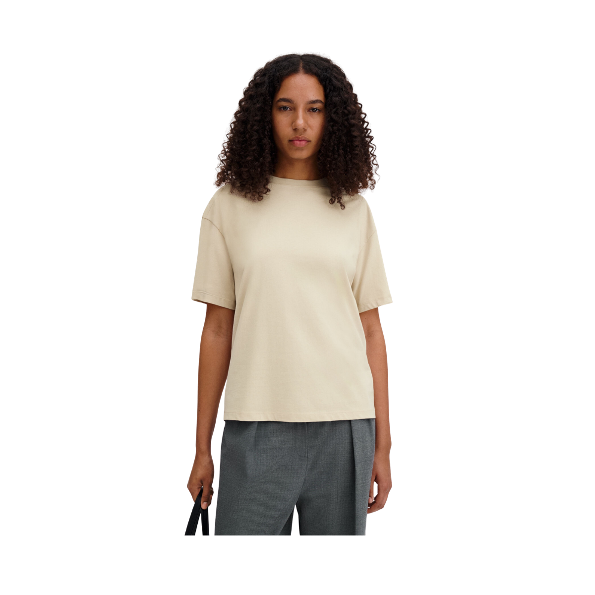 Loose Fit Tee - Pearl Beige