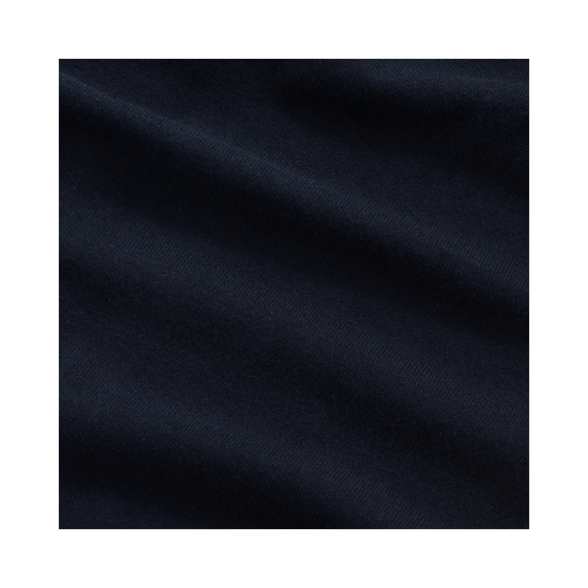 Cashmere Blend Hoodie - Navy