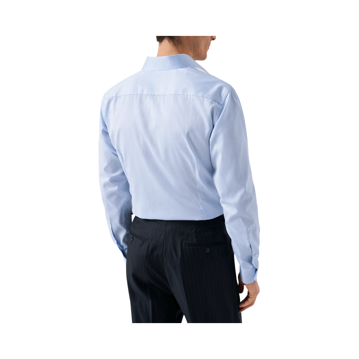 Signature Twill Shirt Cut Away Contemporary - Light Blue