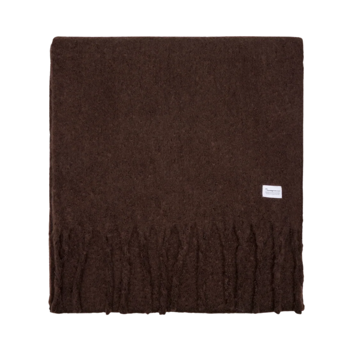 Checked Scarf - Chocolate Torte