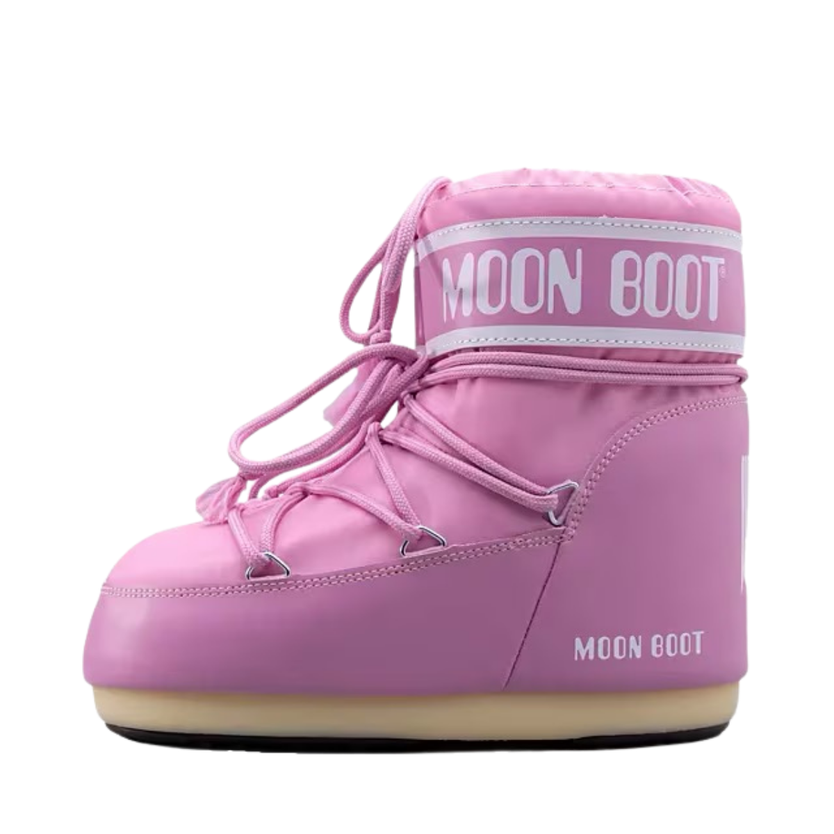 Icon Low Nylon Boots - Pink