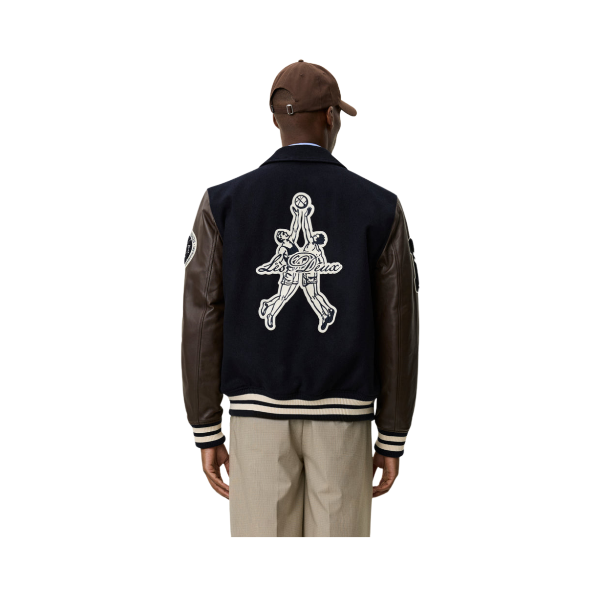 Basket Varsity Wool Jacket - 460 Dark Navy Blue