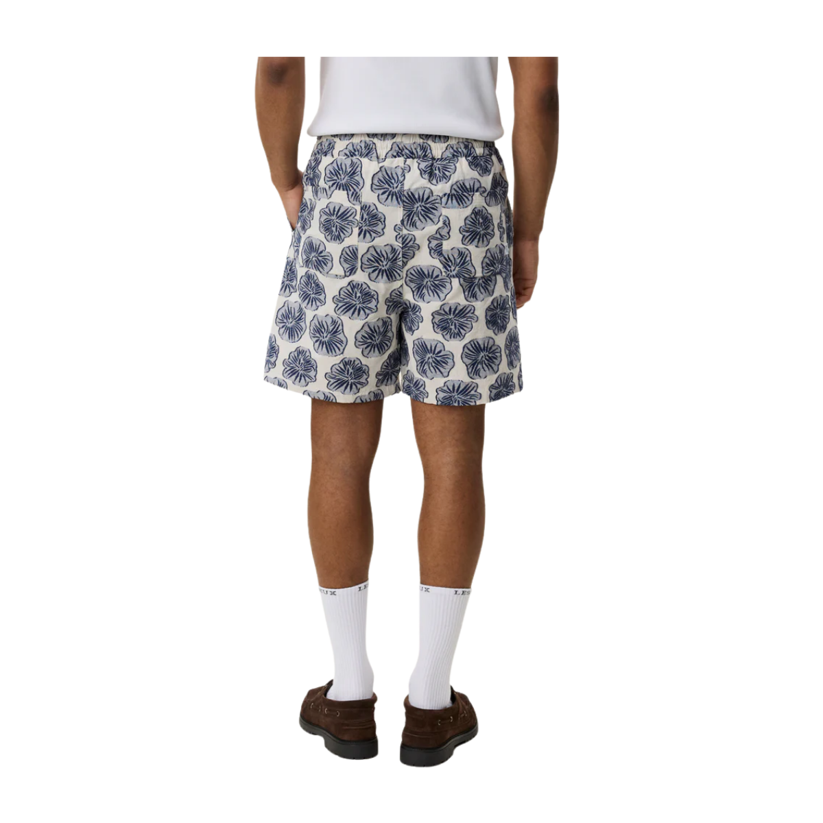 Dahlia Jaquard Shorts - Blue