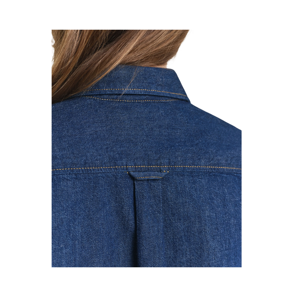 Reg Denim Shirt - Dark Blue