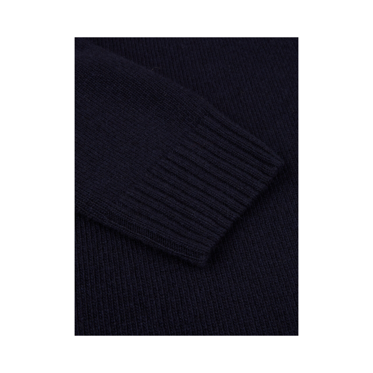 Sweater Knitted Crew Neck - Navy