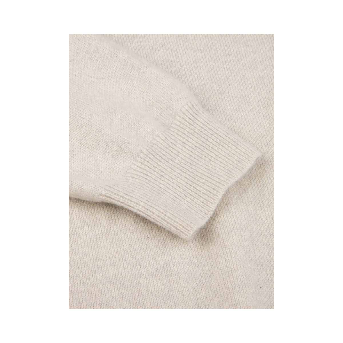 Cashmere Crew Neck - Light beige