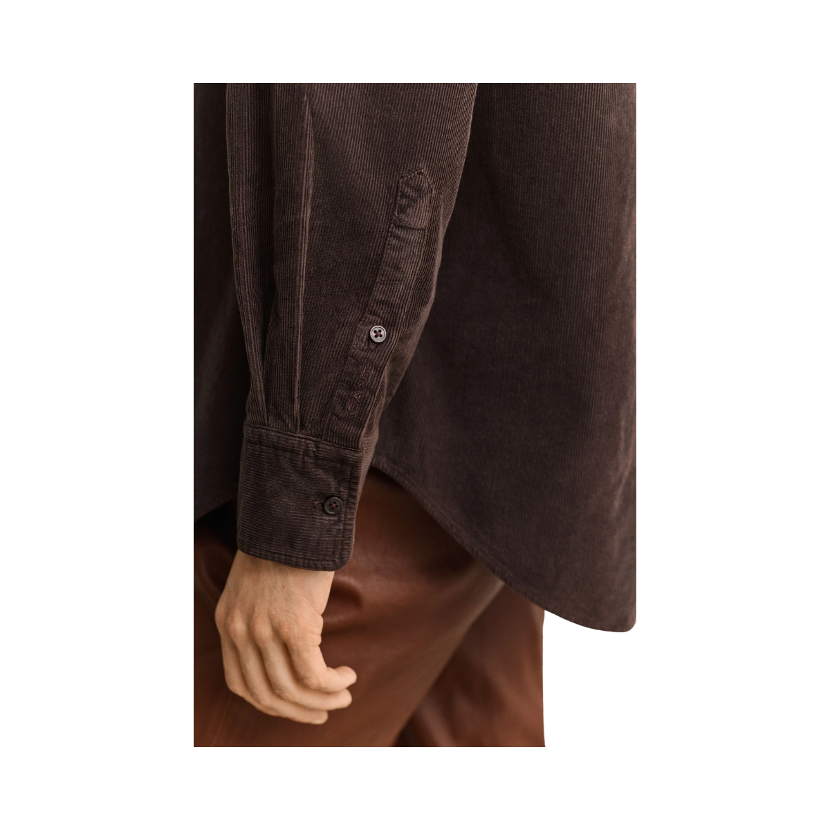 Rel Cordroy Shirt - Deep Brown