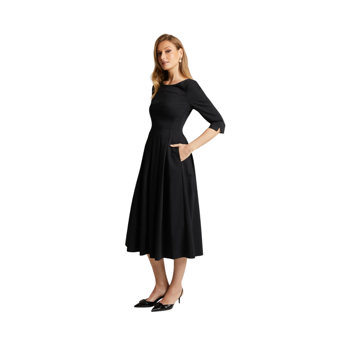 Julitta 3 Dress - BLACK