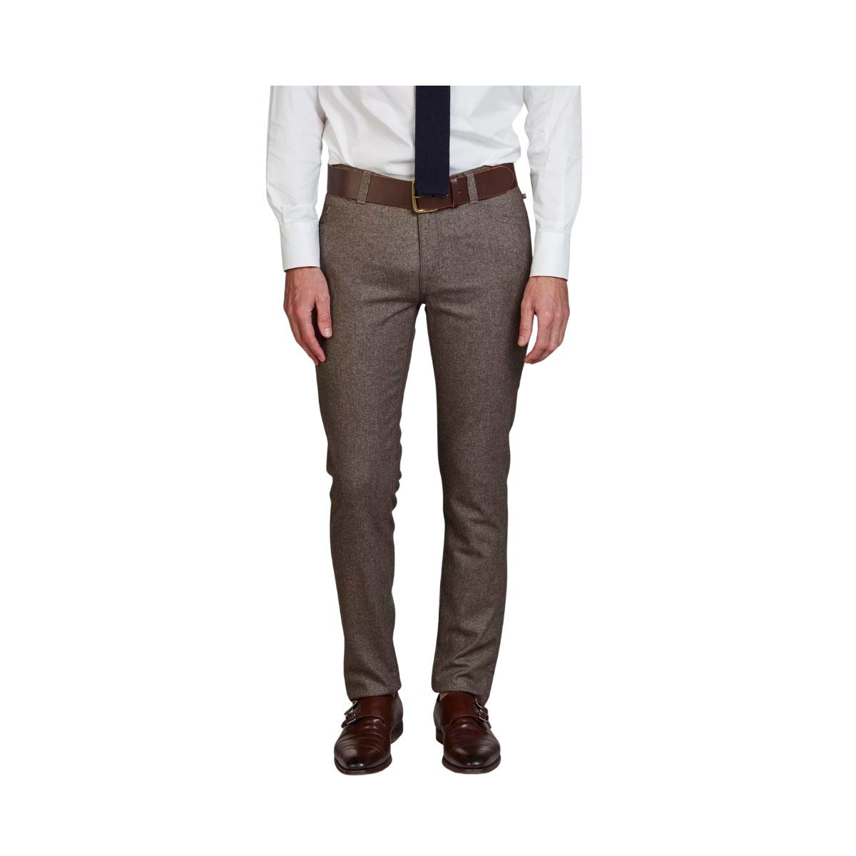 5-Pkt Merano Cashmere Blend - Brown
