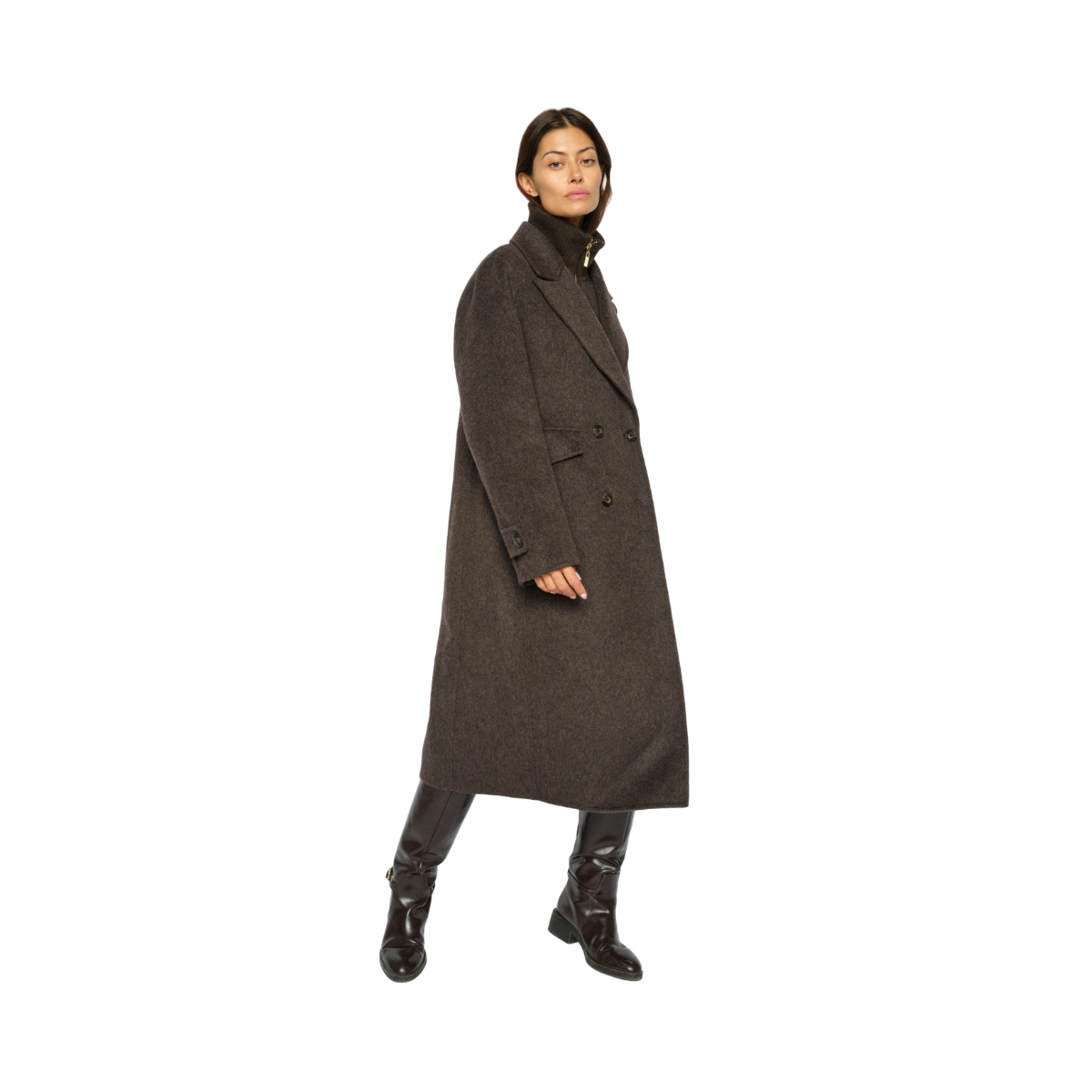 MMAlva Loisa Mock Neck Coat - Delicioso
