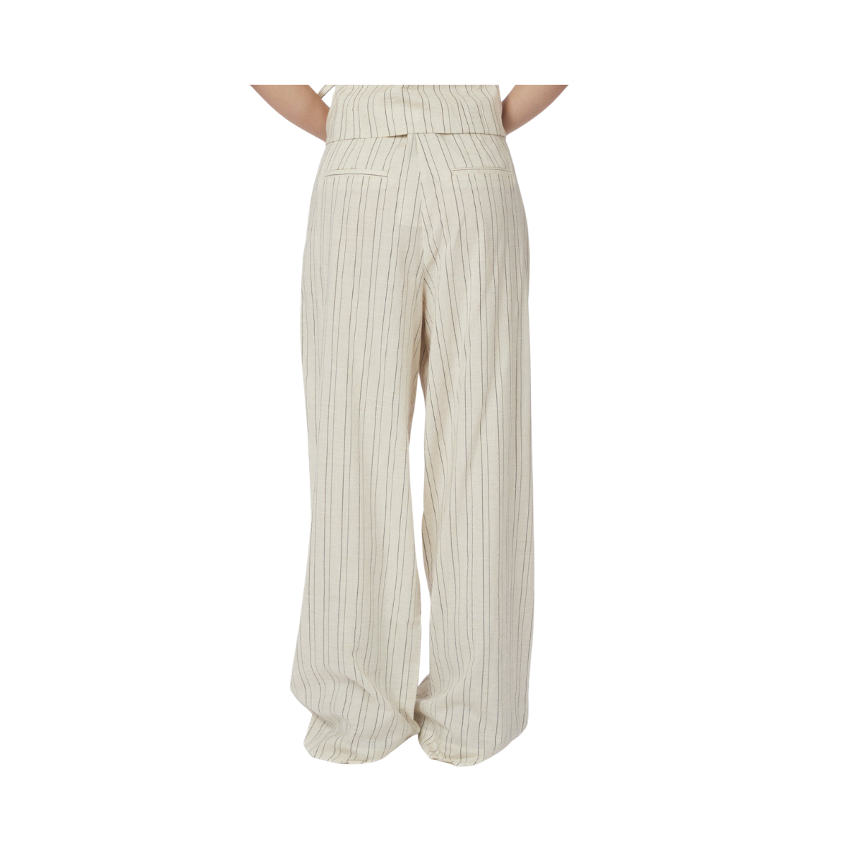 Malba Stripe Pants - Natural
