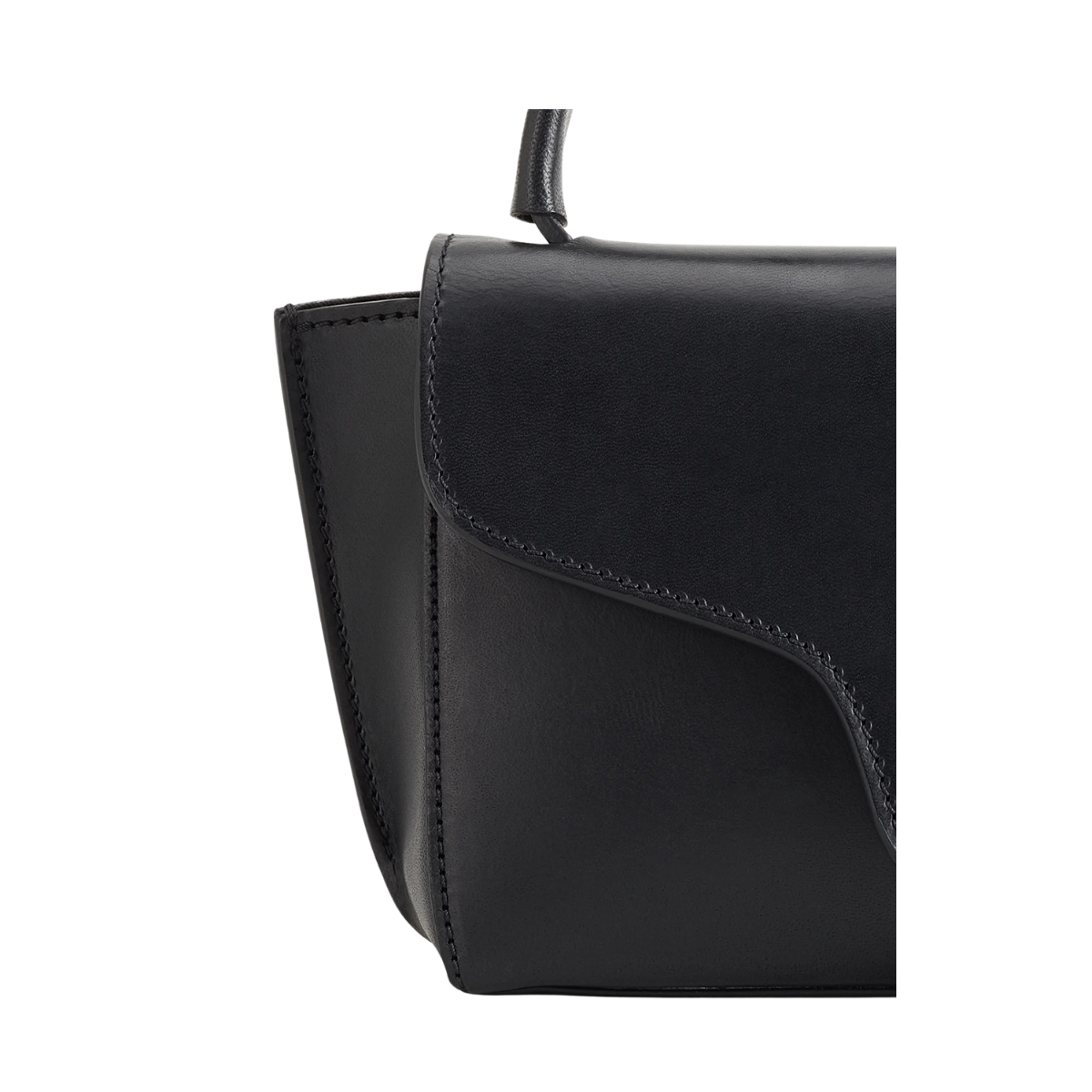 Montalcino Leather Mini Handbag - 900 Black