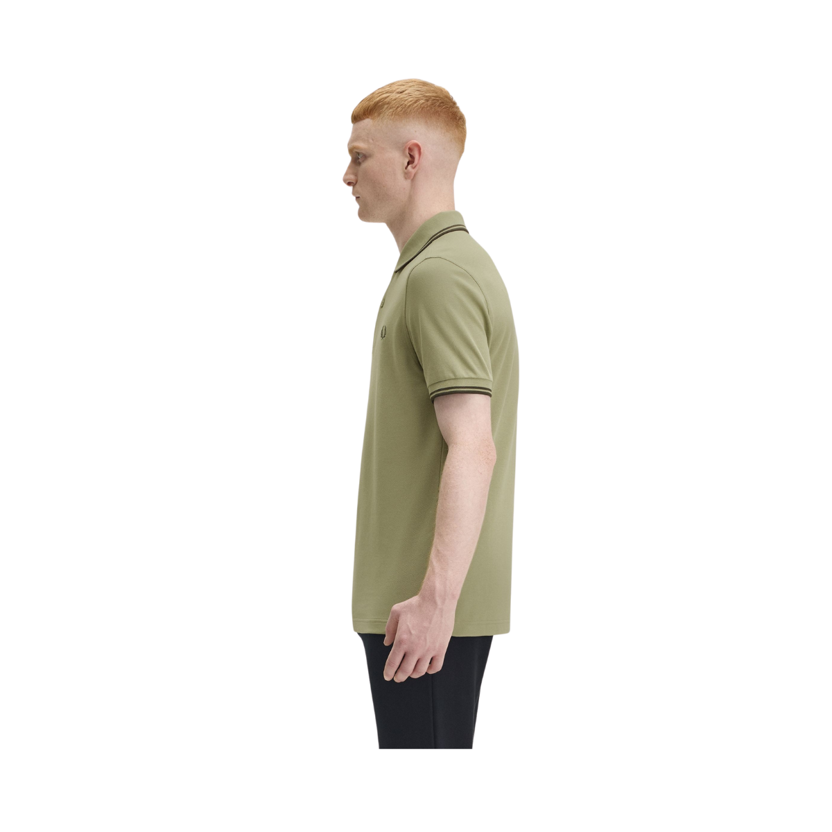 TWIN TIPPED FP SHIRT - Olive Mint/Night Green