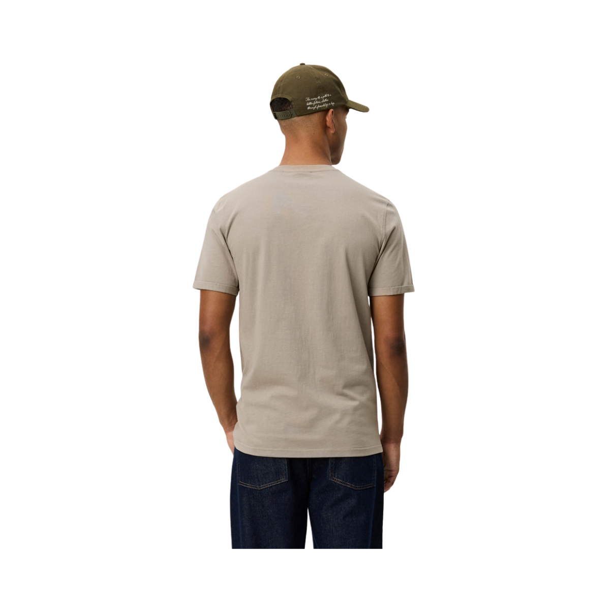 Norregaard Contrast T-Shirt - 880 Laurel Oak Sand