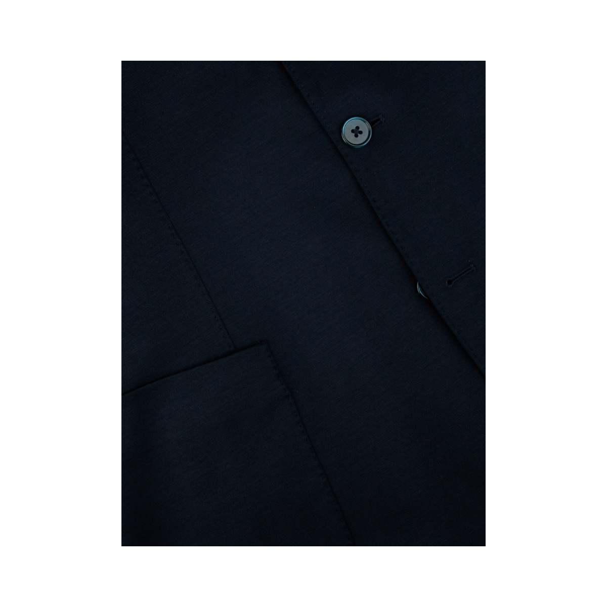 Blazer Jersey Wool - Navy