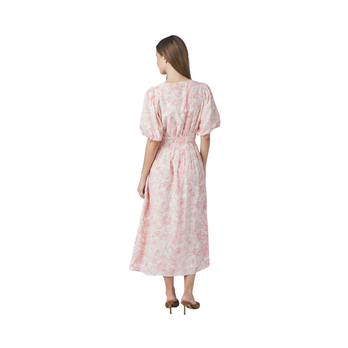 Kalia Print Dress - Off White