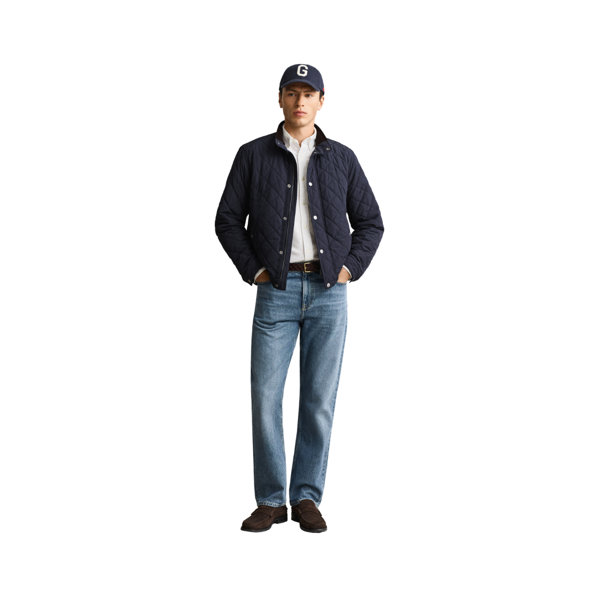 Quilted Jacket - Evening Blue