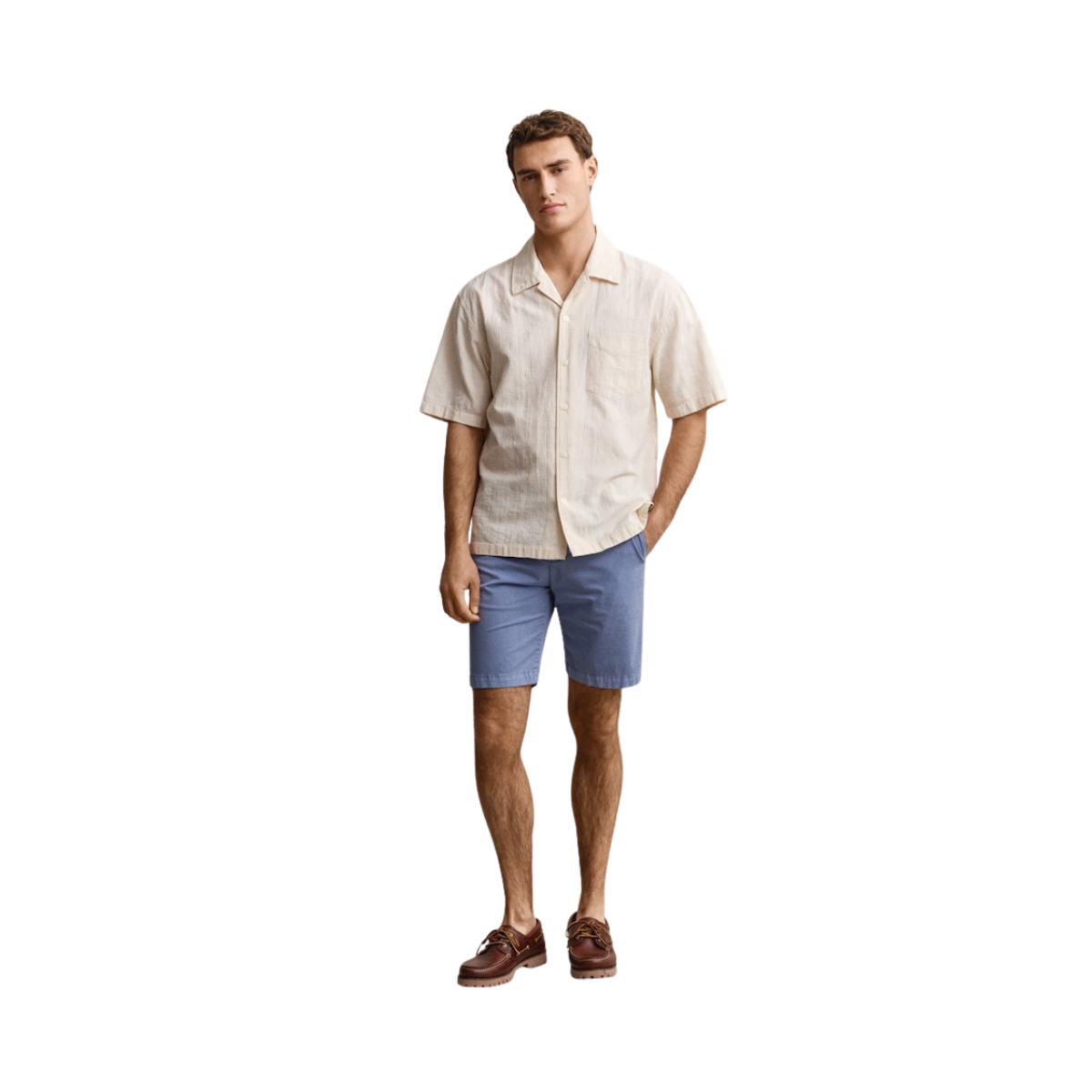 Sunfaded Chino Shorts - Faded Denim
