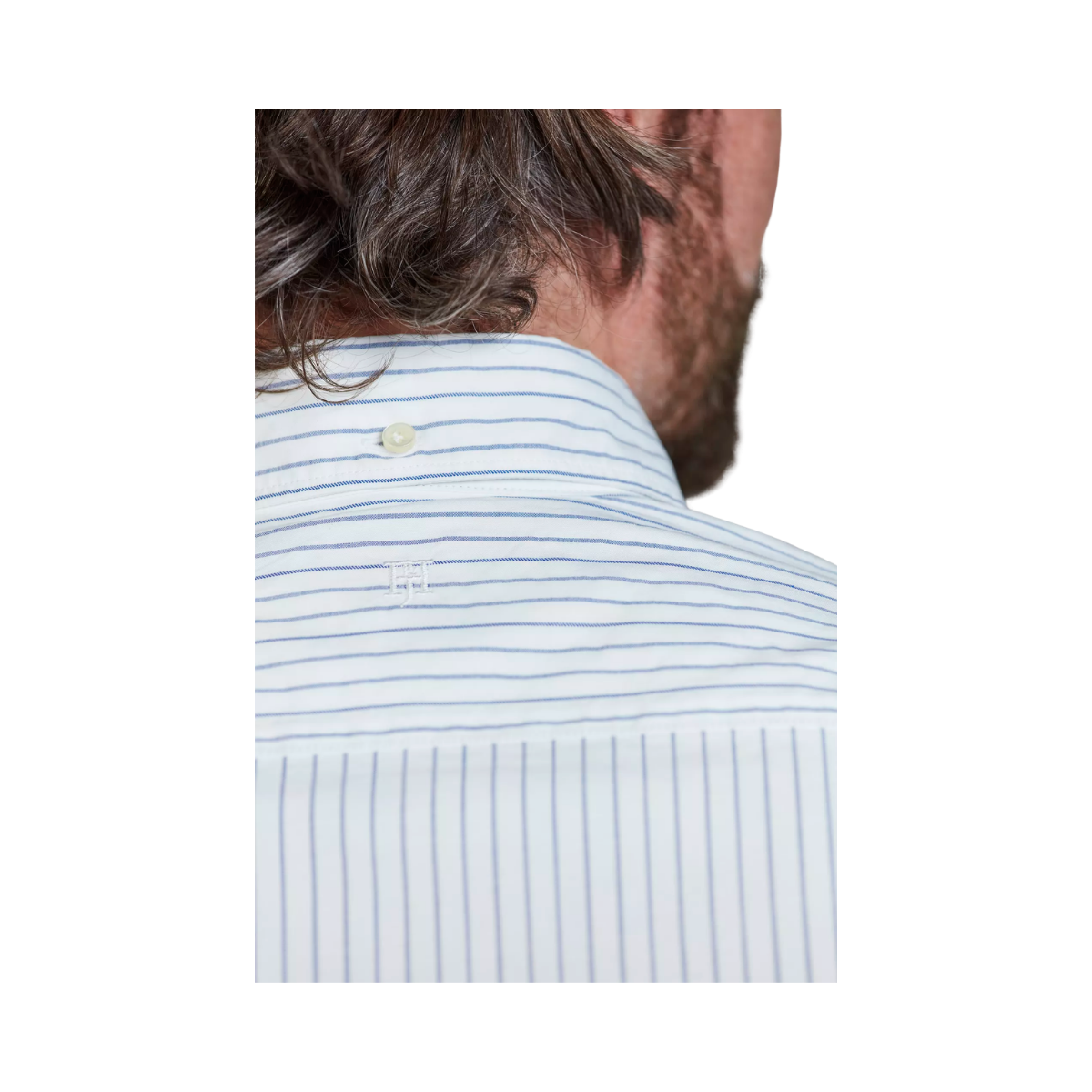 Coastal Stripe Shirt - White