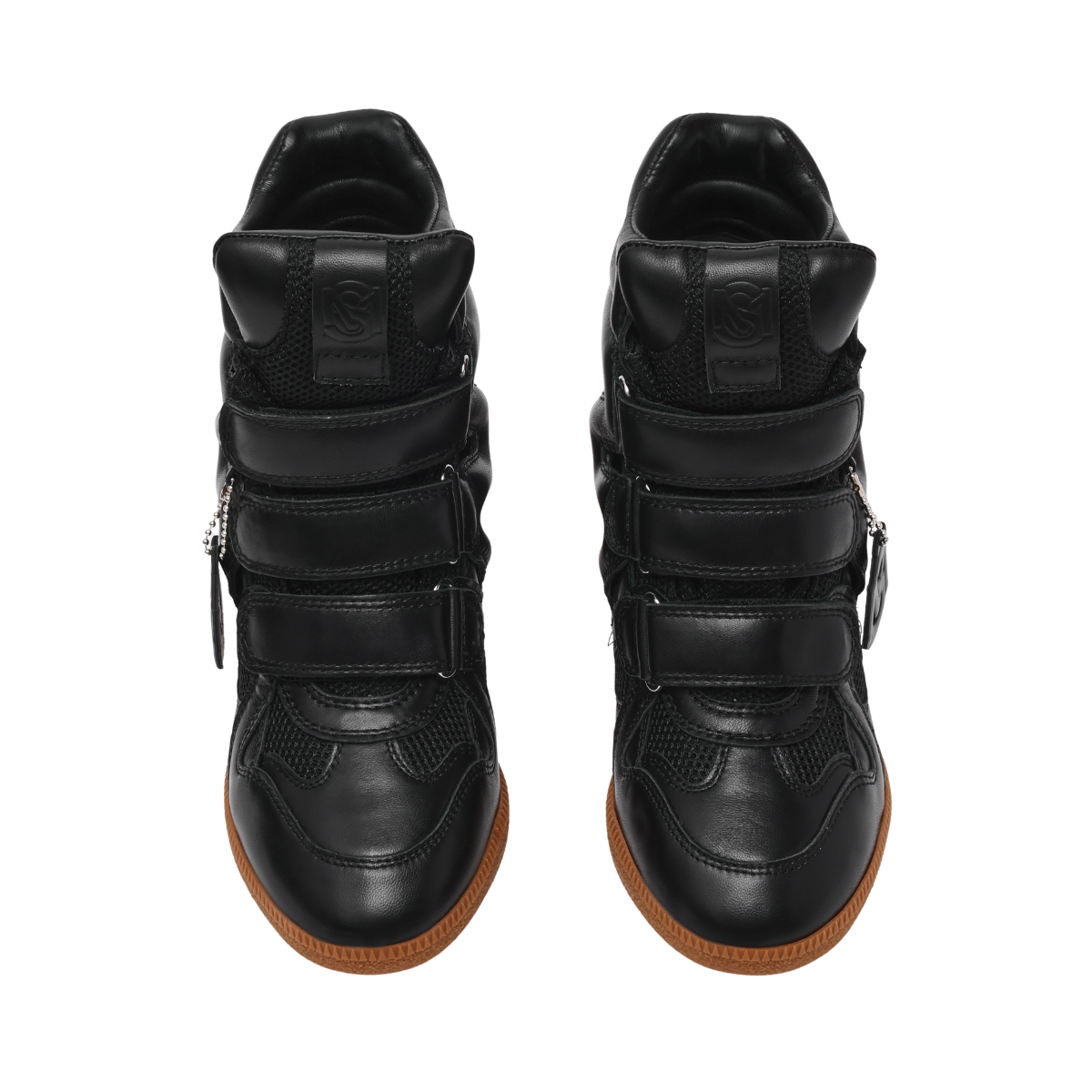 Mavis Leather - Black leather