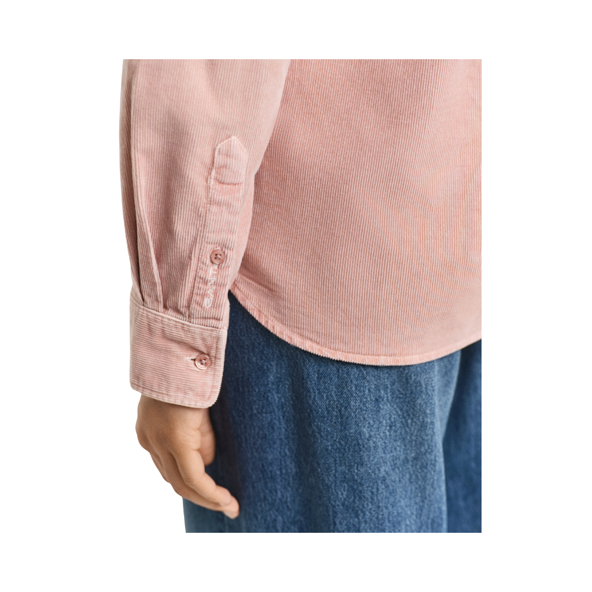 Reg Cord Shirt - Dusty Rose