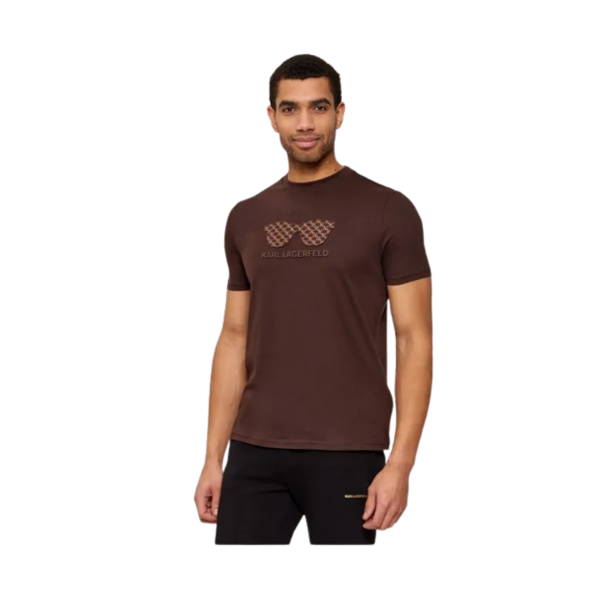 T-Shirt Crewneck - 490 Blackbrown