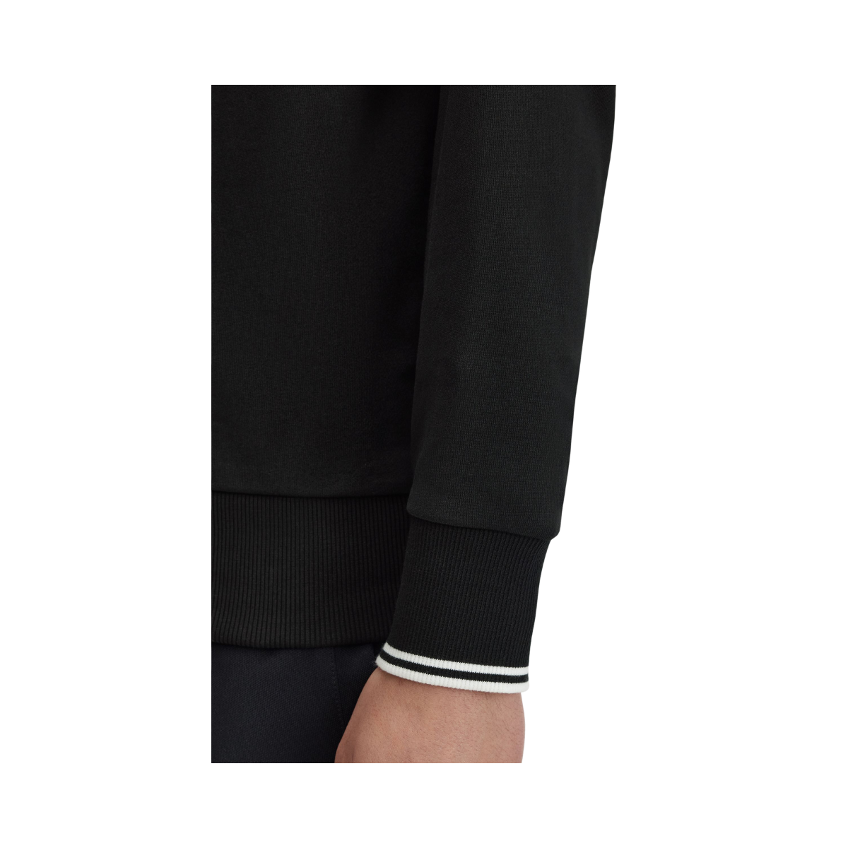 Crew Neck Sweatshirt - Black