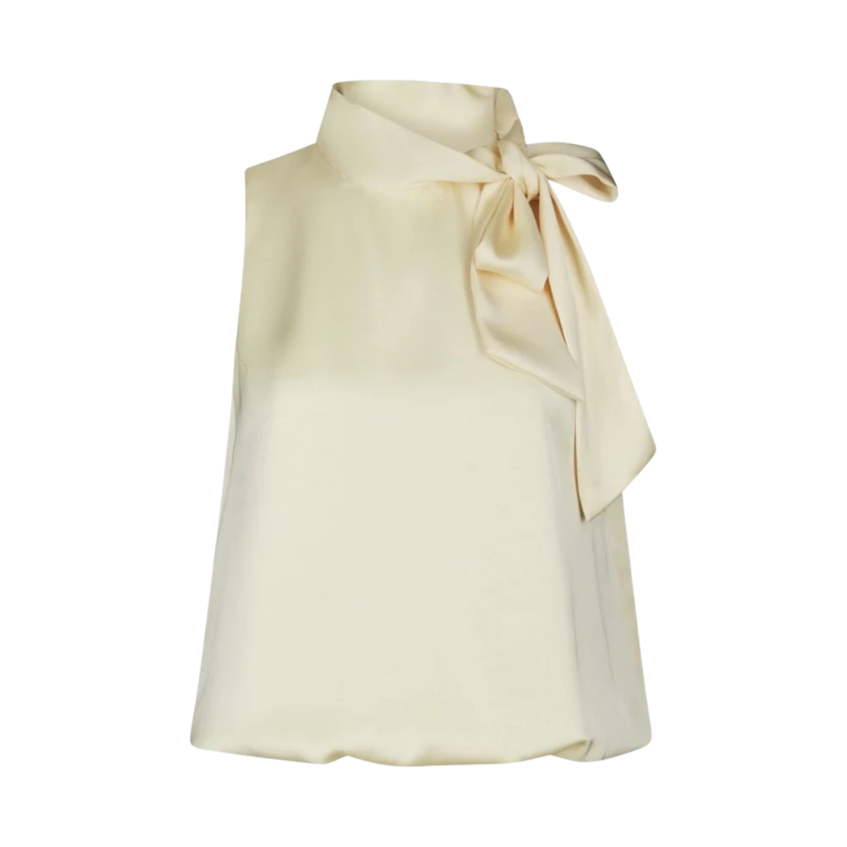 Veda Heavy Sateen Top - Light Yellow