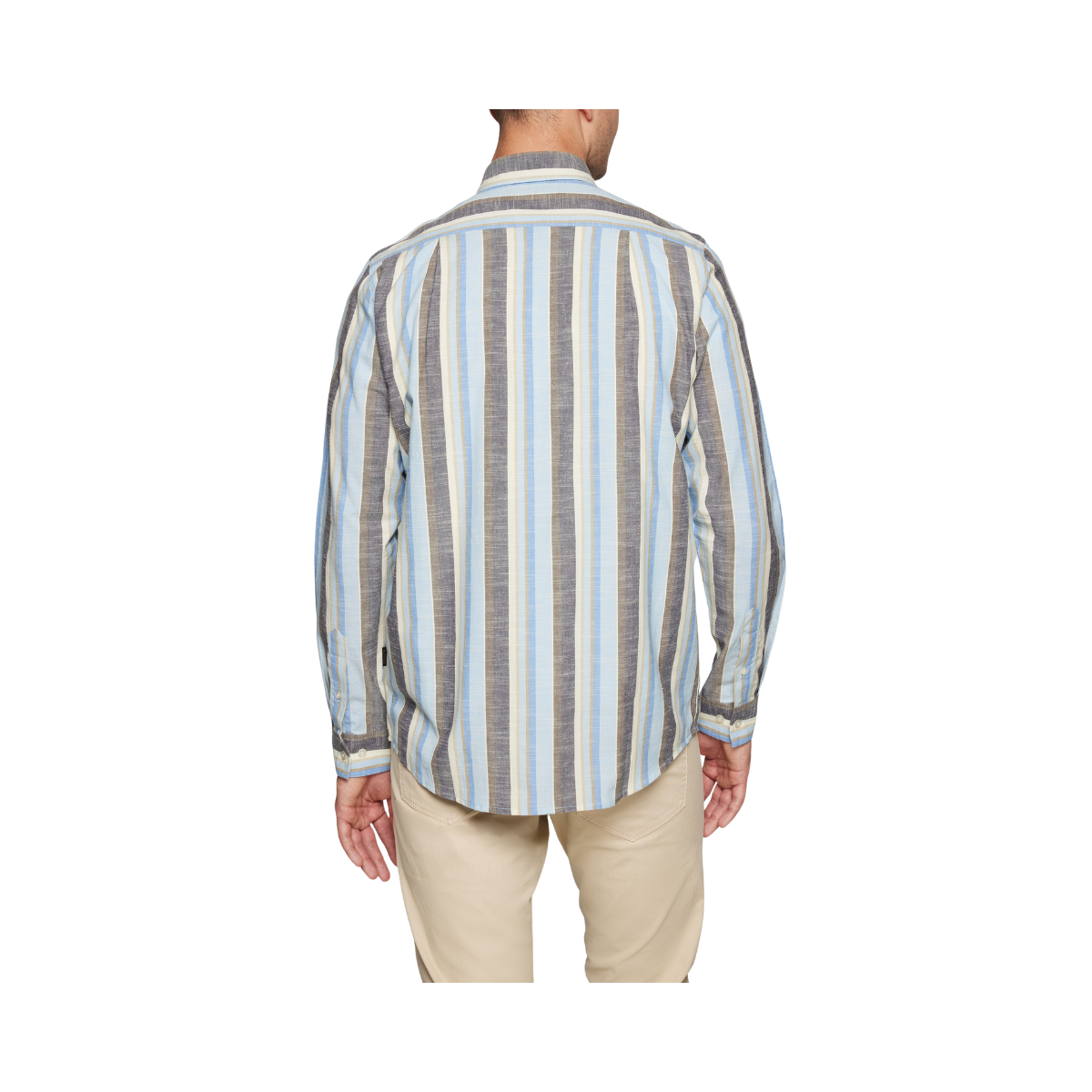 GustavSi Slub Stripe - Blue Captain