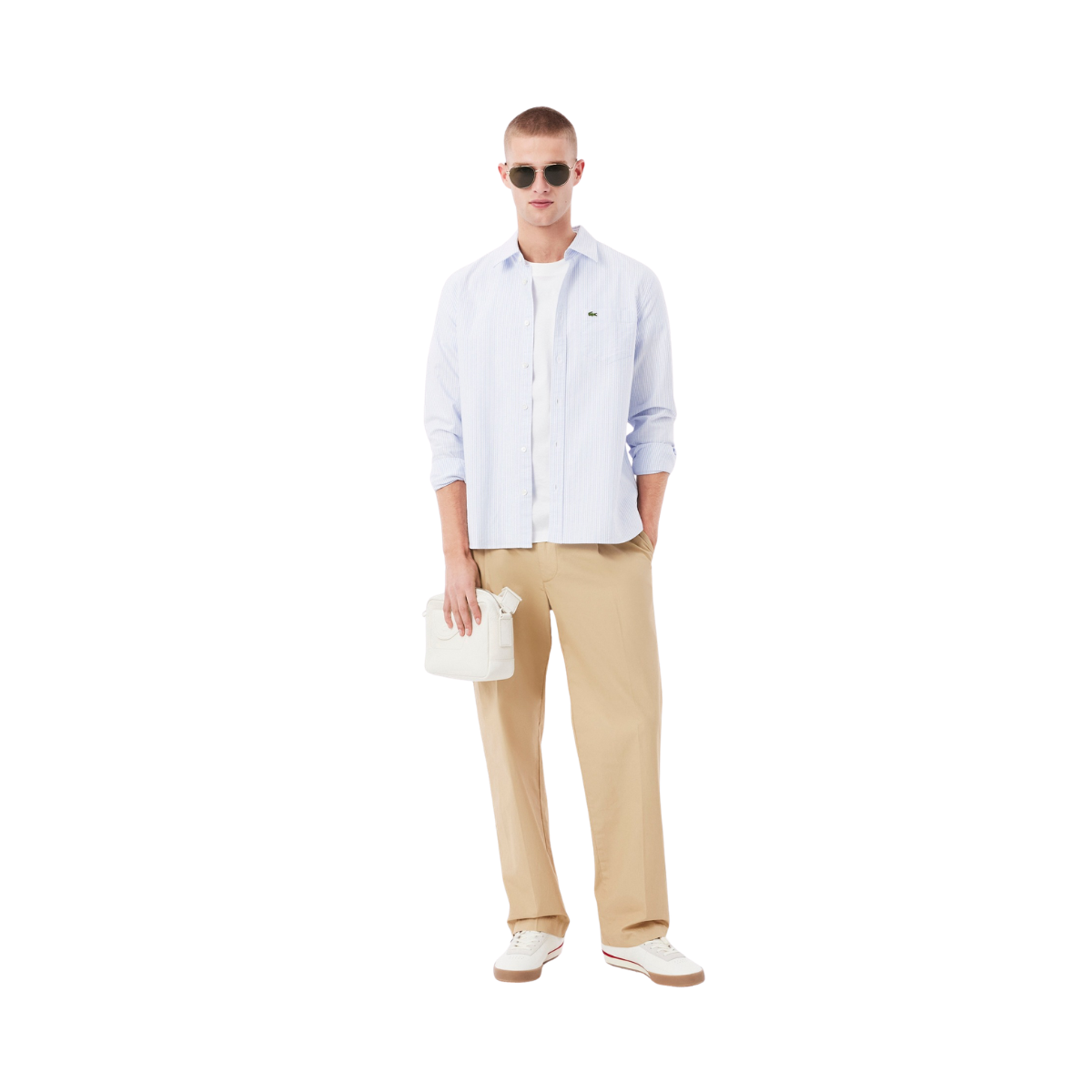 Crewneck T-Shirts - White