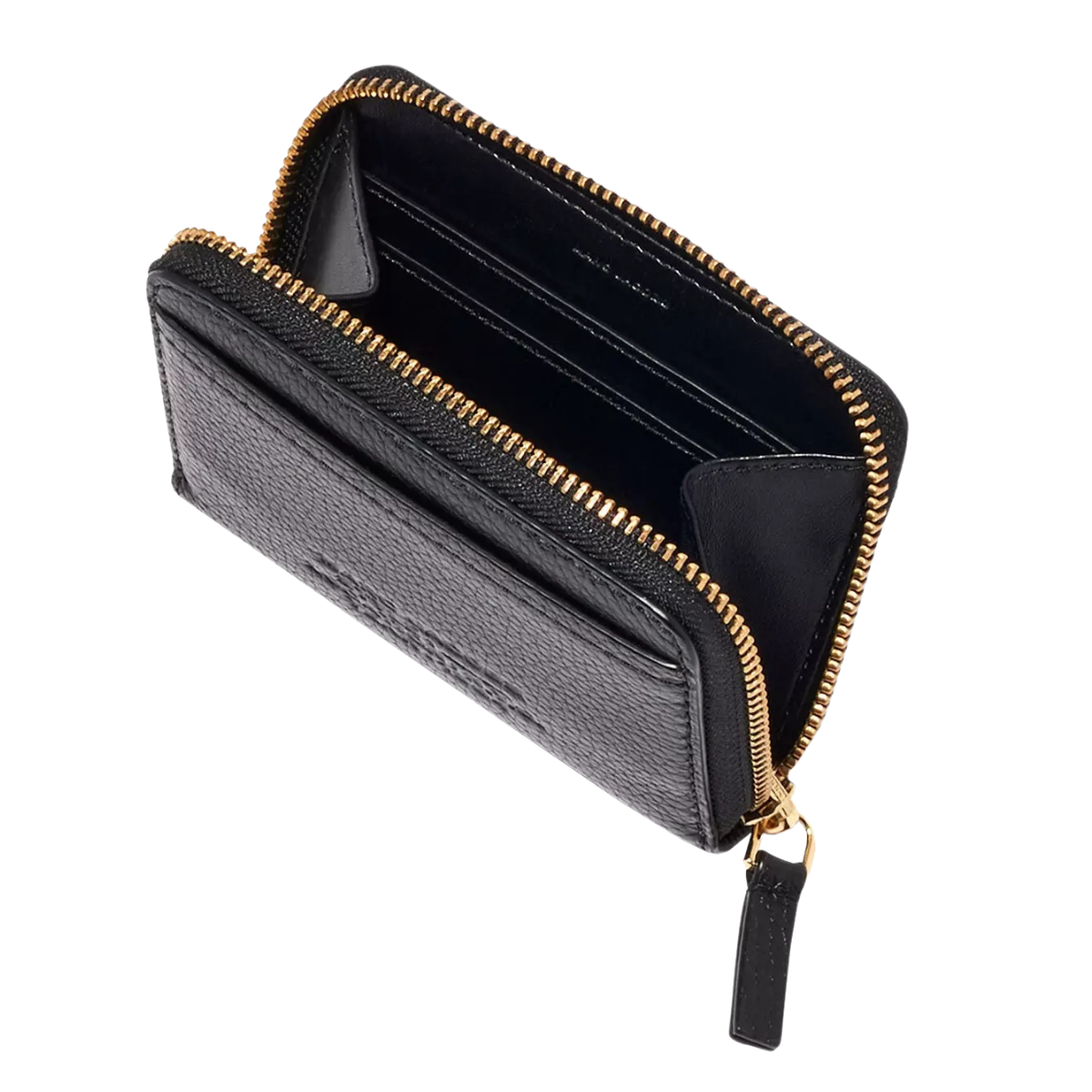 The Zip Around Wallet - Black