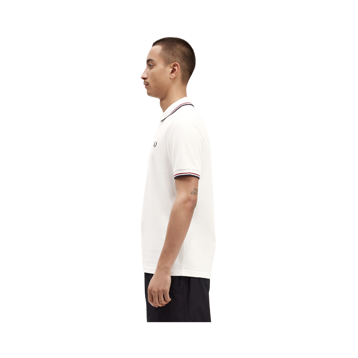 Twin Tipped FP Shirt - Snow White/Burnt Red/Navy