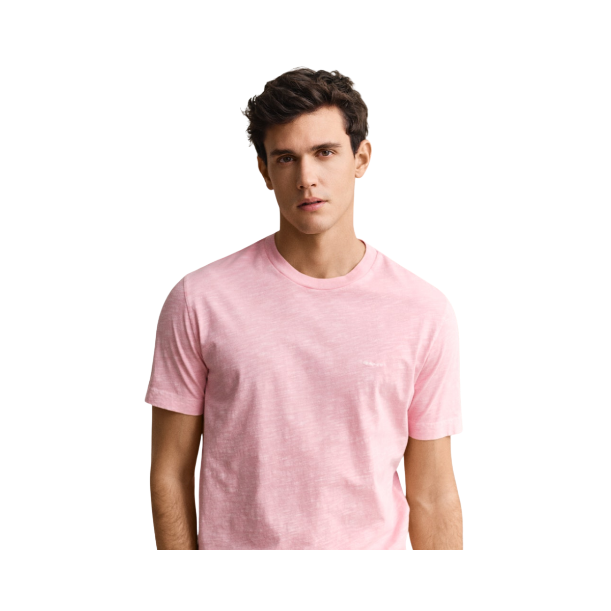 Washed Slub Tshirt - Washed Pink
