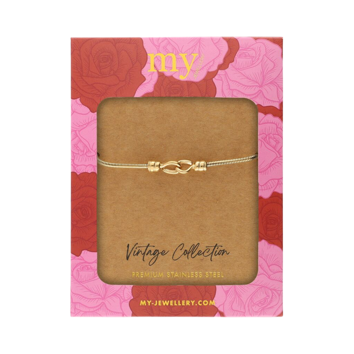 Bracelet Vintage Connected - Gold