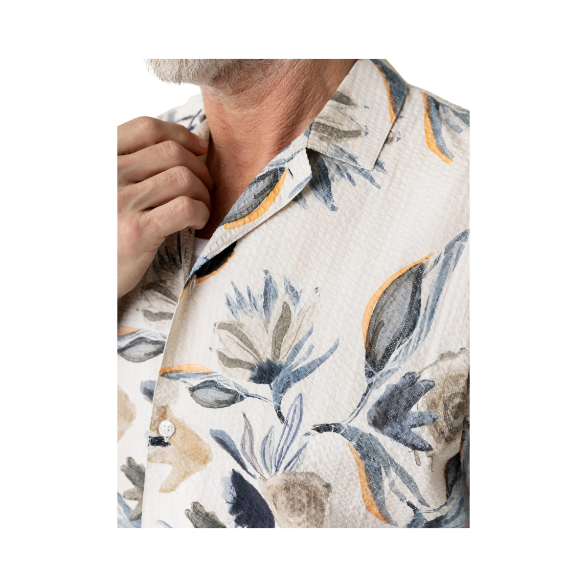 MMGJoel Haiku Seer SS Shirt - Ecru